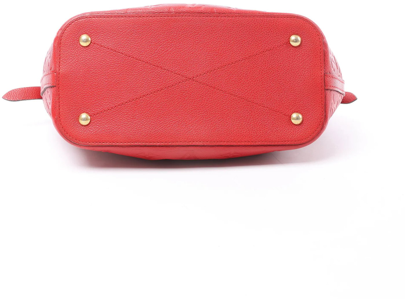 Louis Vuitton Mazarine PM Monogram Empreinte Handbag in Red M50638