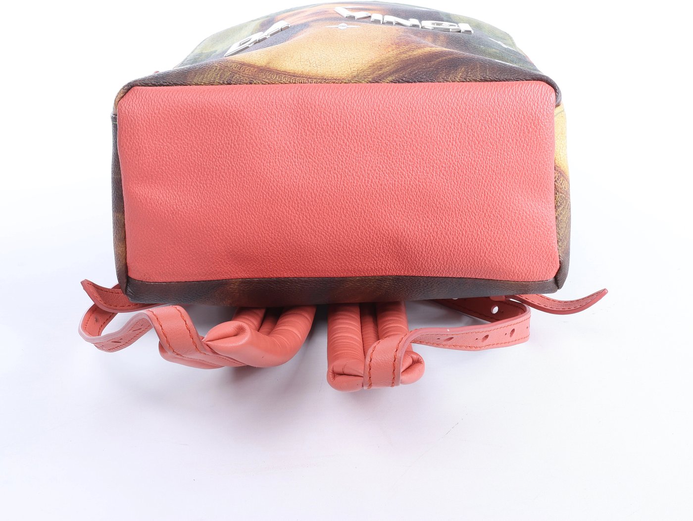 Louis Vuitton x Jeff Koons Masters Collection Da Vinci Palm Springs PM Backpack in Pink x Green M43375