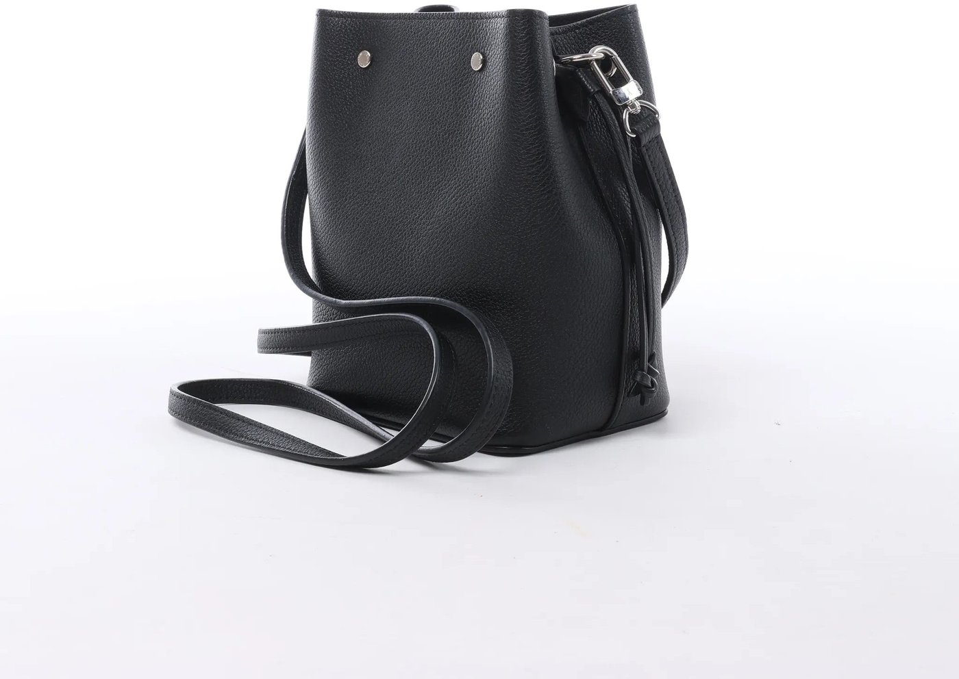 Louis Vuitton LockMe Shoulder Bag in Black