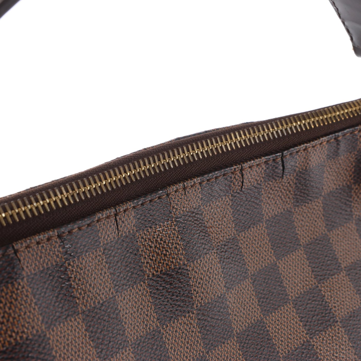Louis Vuitton Portobello PM Damier Ebene Shoulder Bag in Brown N41184