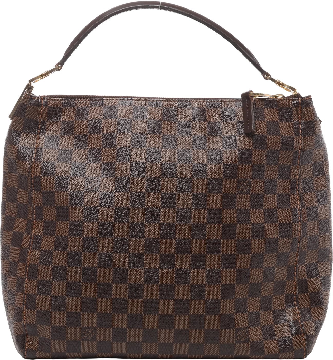 Louis Vuitton Portobello PM Damier Ebene Shoulder Bag in Brown N41184