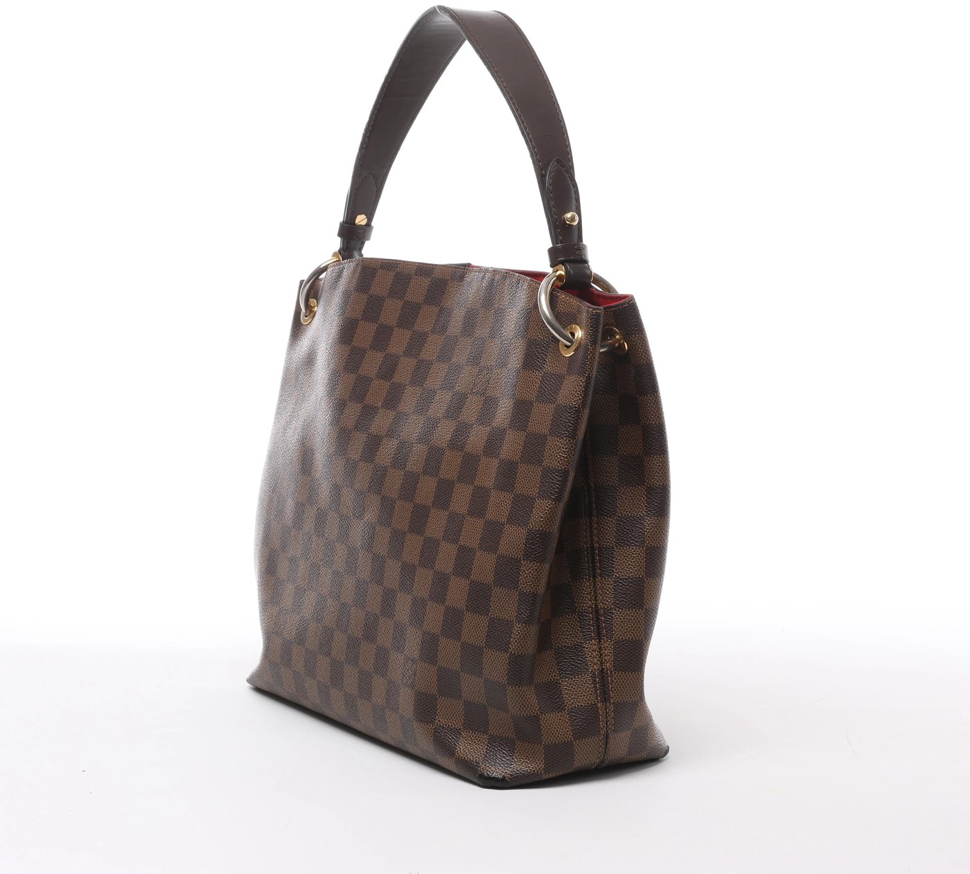 Louis Vuitton Graceful PM Damier Ebene Shoulder Bag in Brown N44044