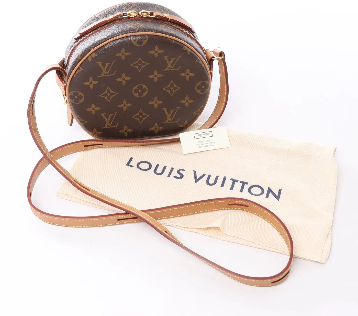 Louis Vuitton Boite Chapeau Souple PM Monogram Crossbody Bag in Brown M45578