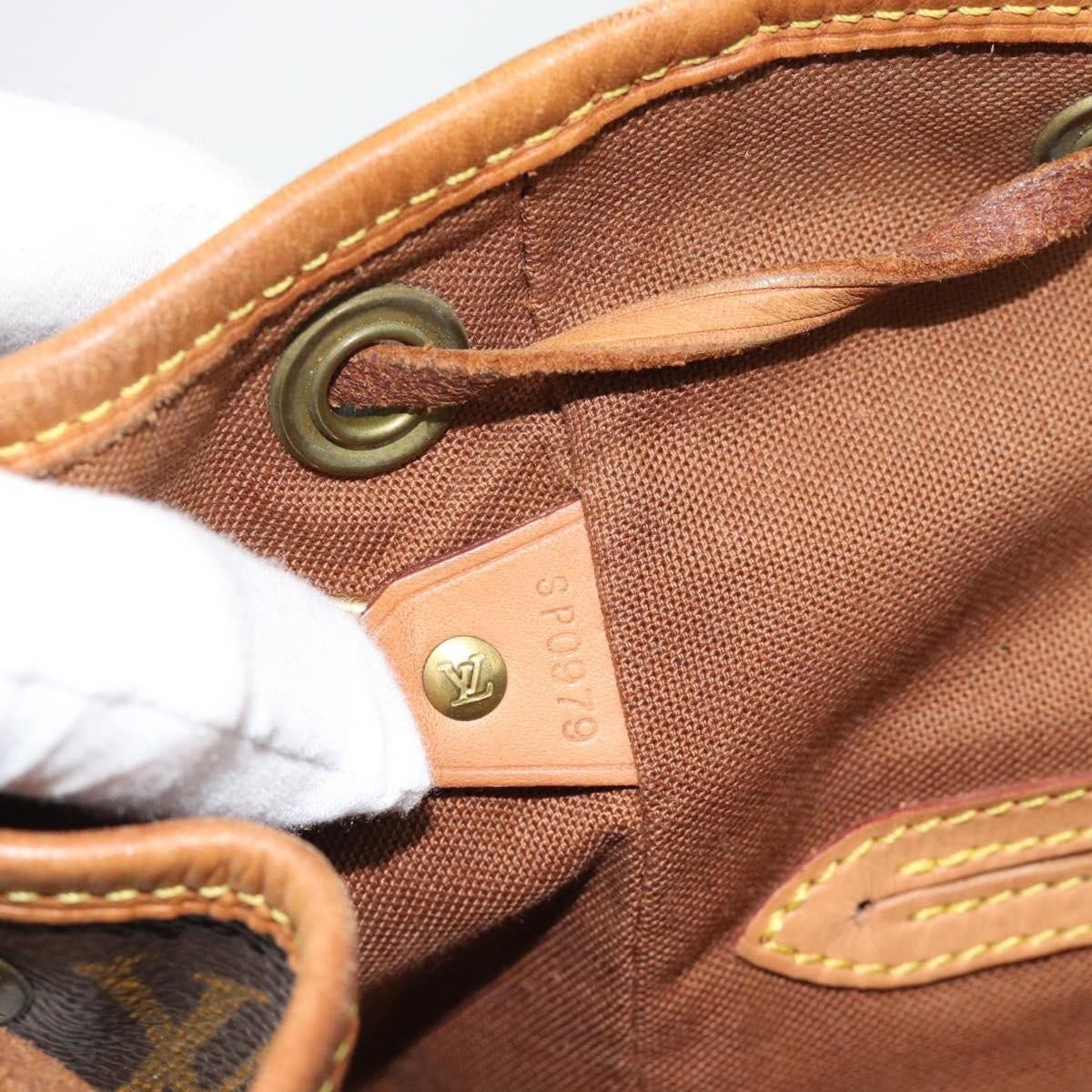 Louis Vuitton Vintage Montsouris Monogram Canvas MM