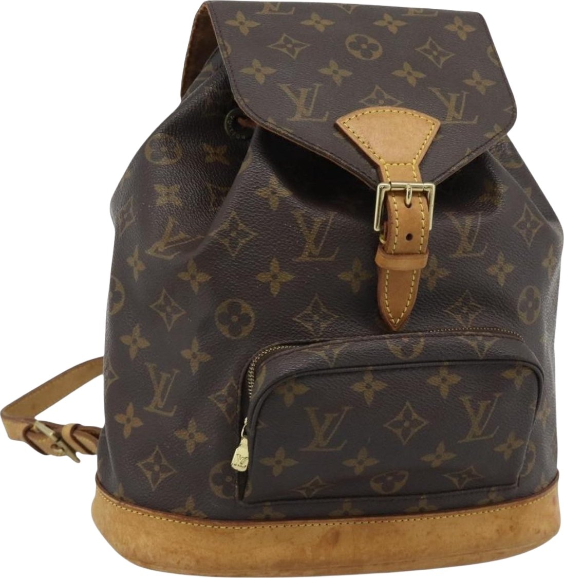 Louis Vuitton Vintage Montsouris Monogram Canvas MM