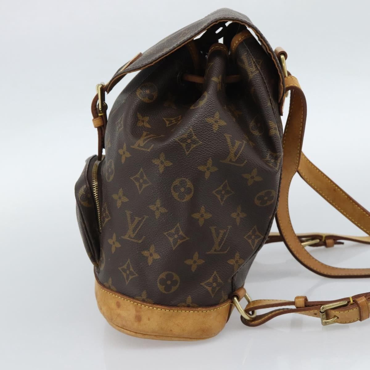 Louis Vuitton Vintage Montsouris Monogram Canvas MM