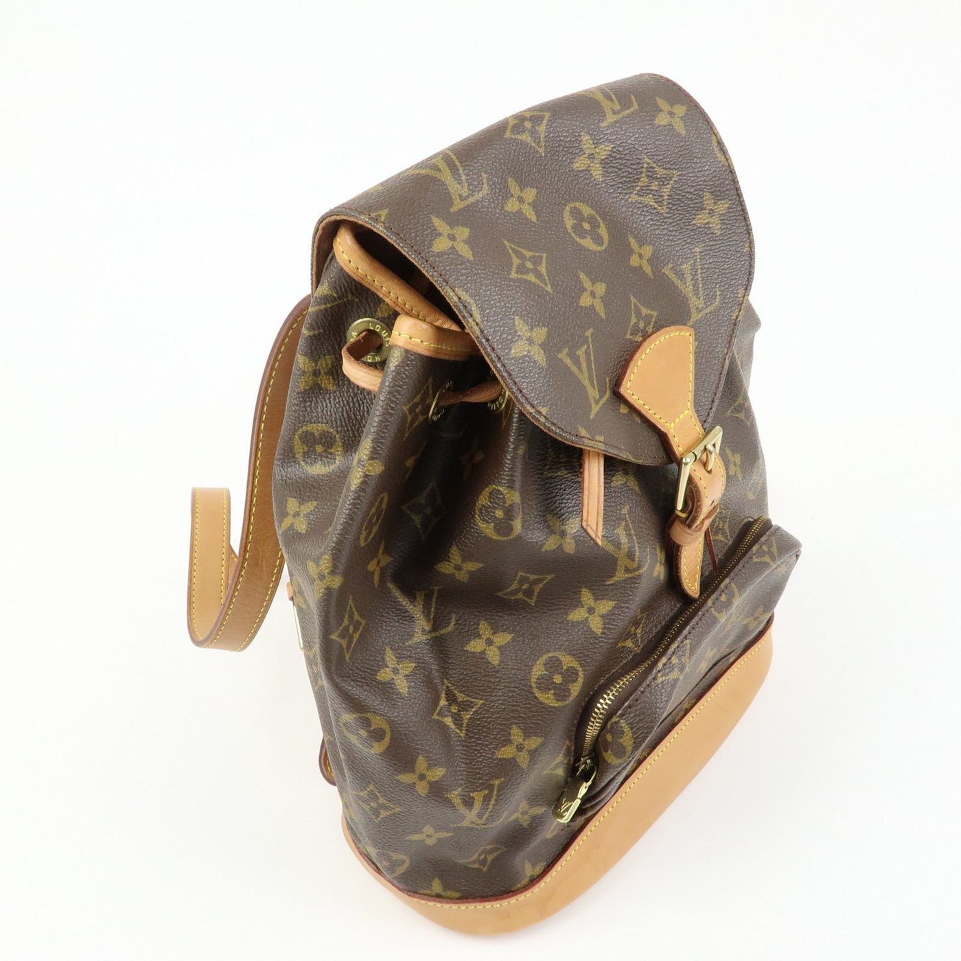 Louis Vuitton Vintage Montsouris Monogram Canvas MM