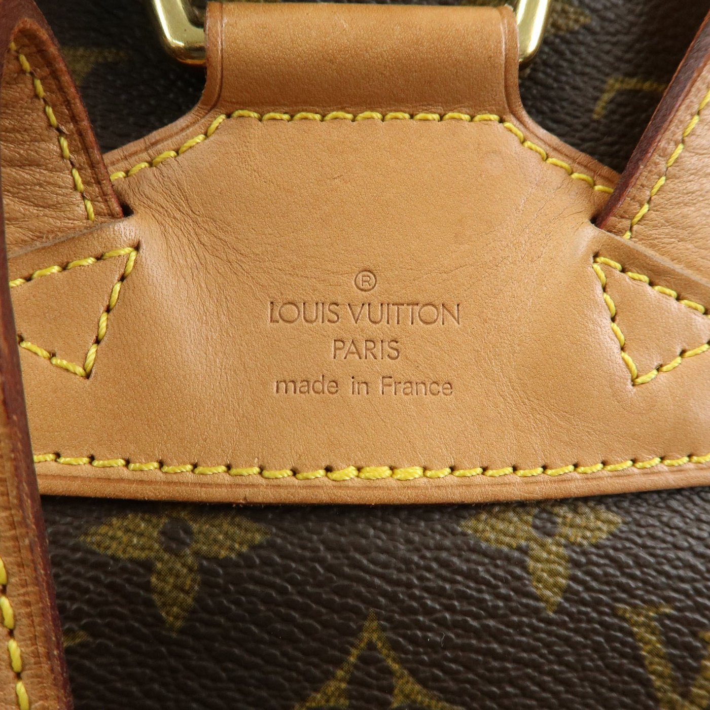 Louis Vuitton Vintage Montsouris Monogram Canvas MM