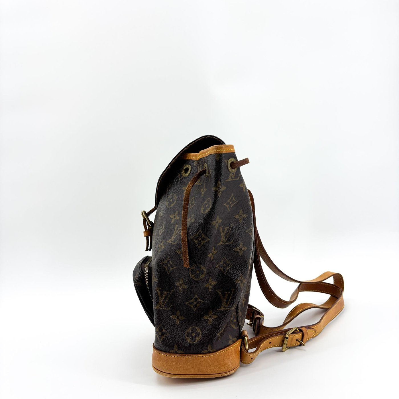 Louis Vuitton Vintage Montsouris Monogram Canvas MM