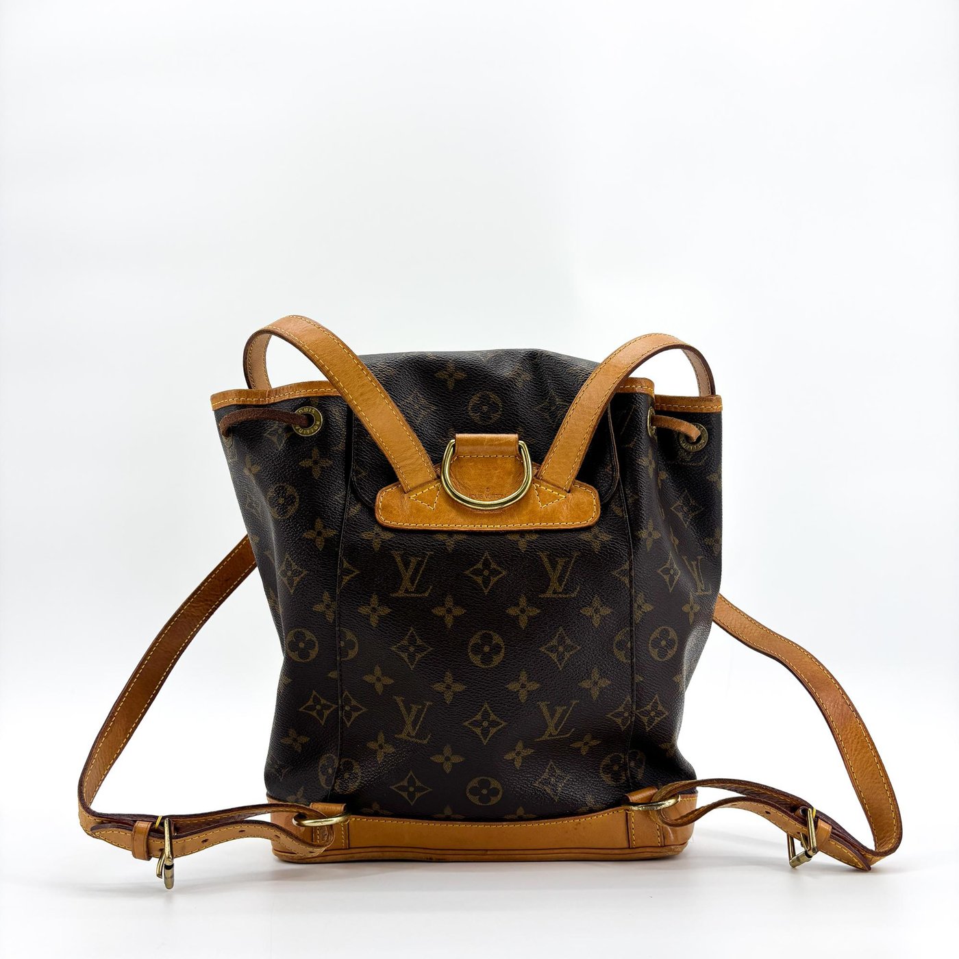 Louis Vuitton Vintage Montsouris Monogram Canvas MM