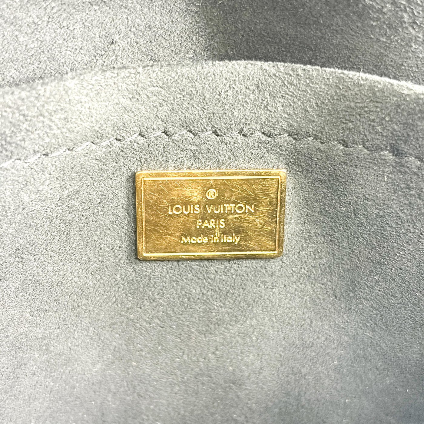 Louis Vuitton Spring Street NM Monogram Vernis with Monogram Canvas and Epi Leather