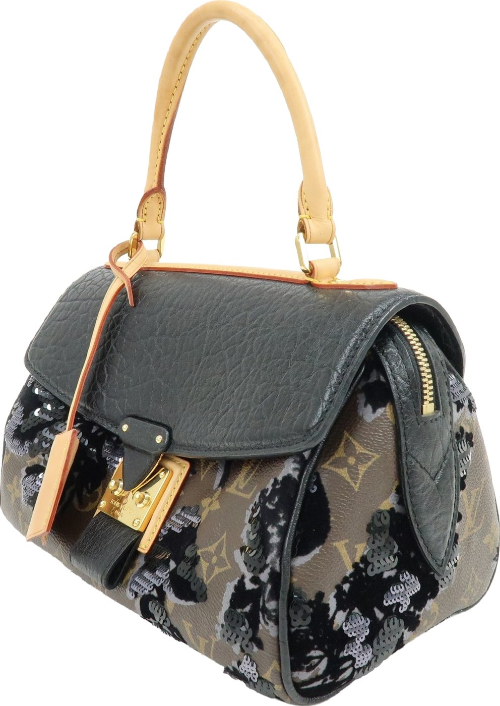 Louis Vuitton Carrousel Fleur De Jais Monogram Canvas
