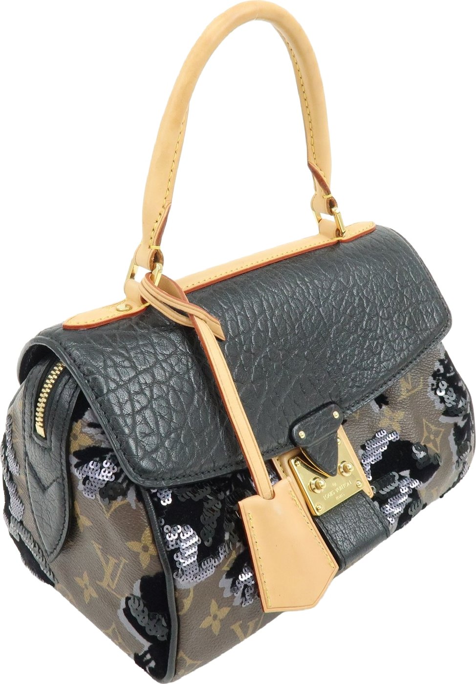 Louis Vuitton Carrousel Fleur De Jais Monogram Canvas