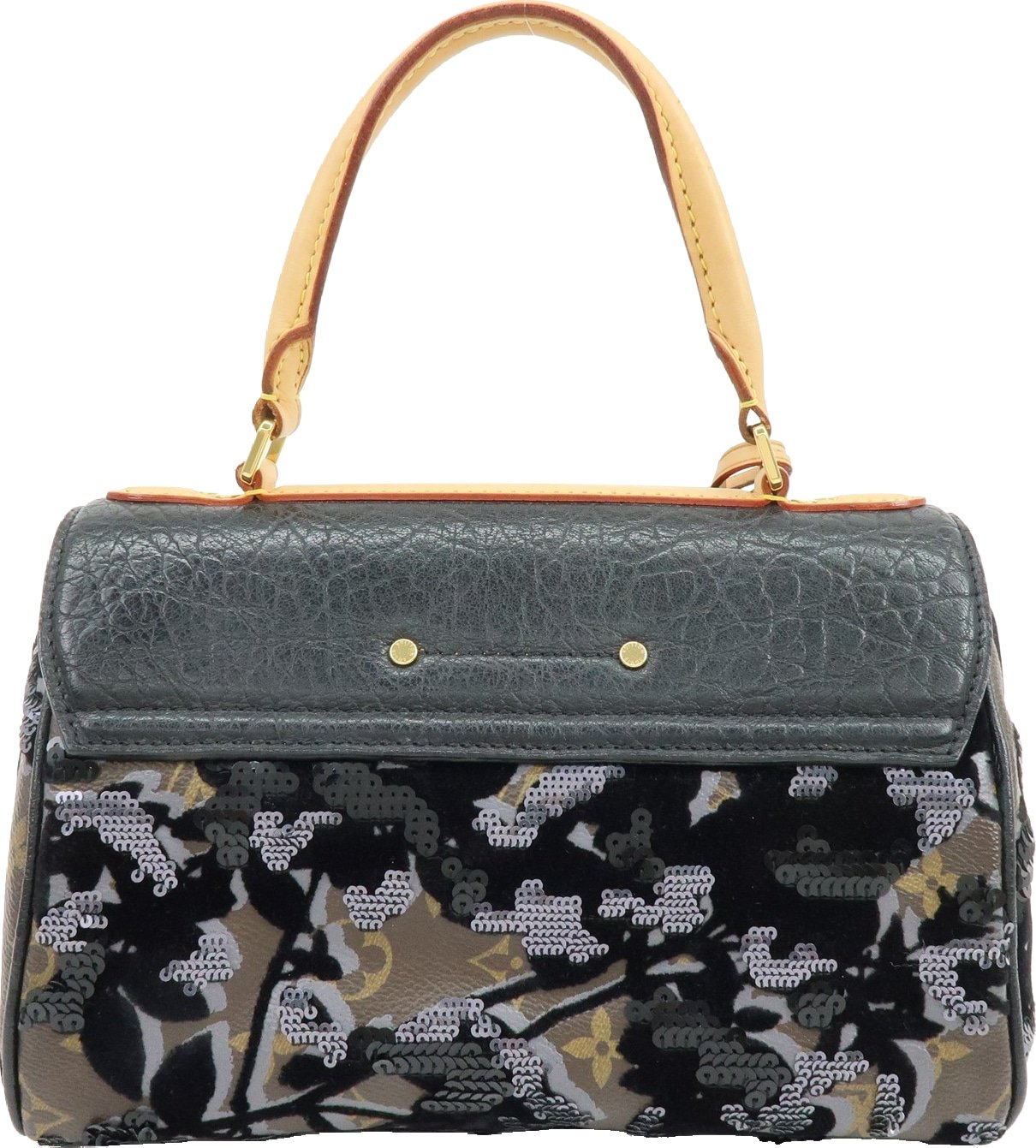 Louis Vuitton Carrousel Fleur De Jais Monogram Canvas