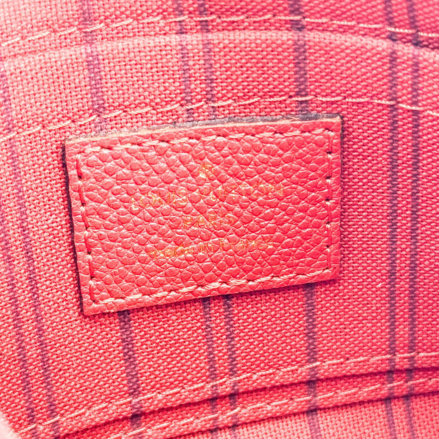 Louis Vuitton Multi Pochette Accessoires Pouch Monogram Empreinte Giant Small