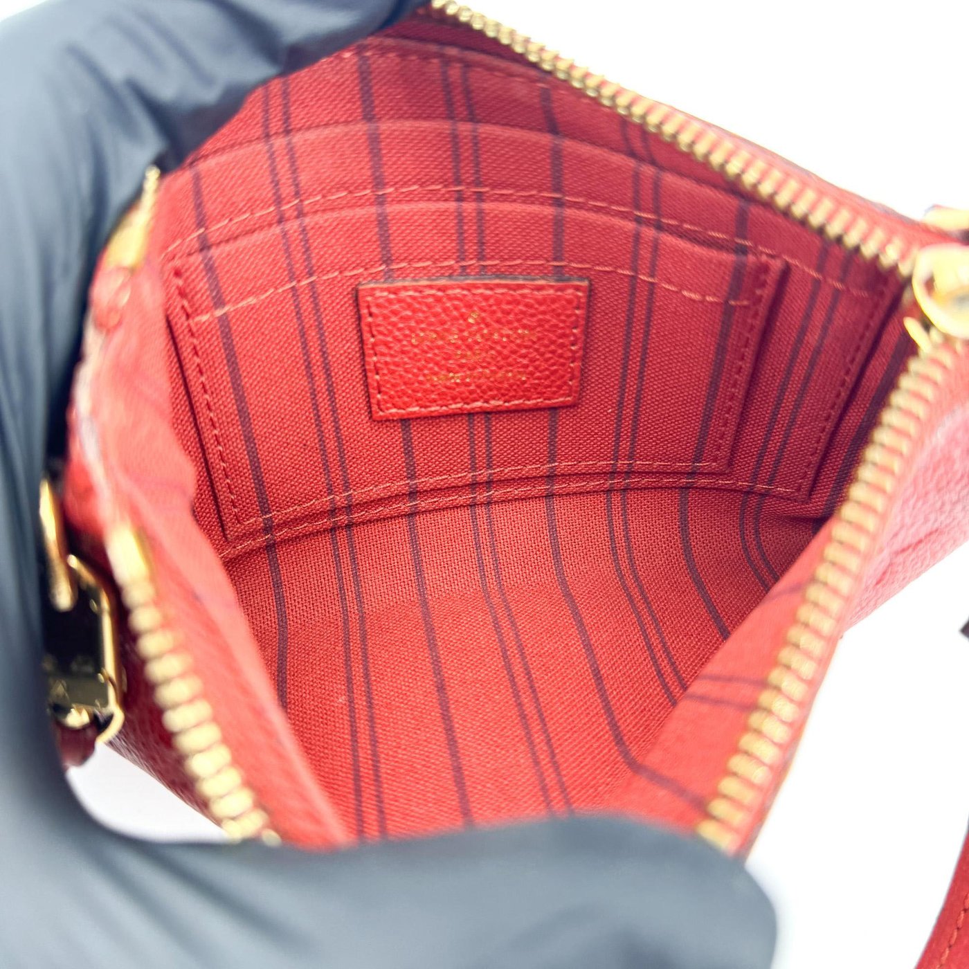 Louis Vuitton Multi Pochette Accessoires Pouch Monogram Empreinte Giant Small