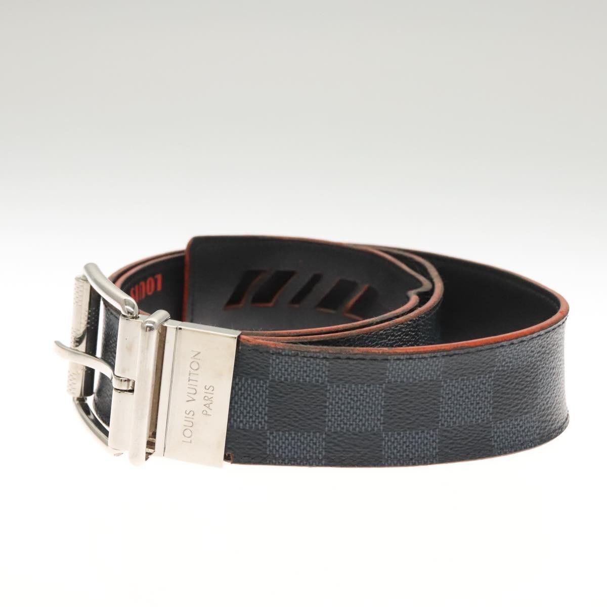 Louis Vuitton Pont Neuf Belt Damier Cobalt Medium
