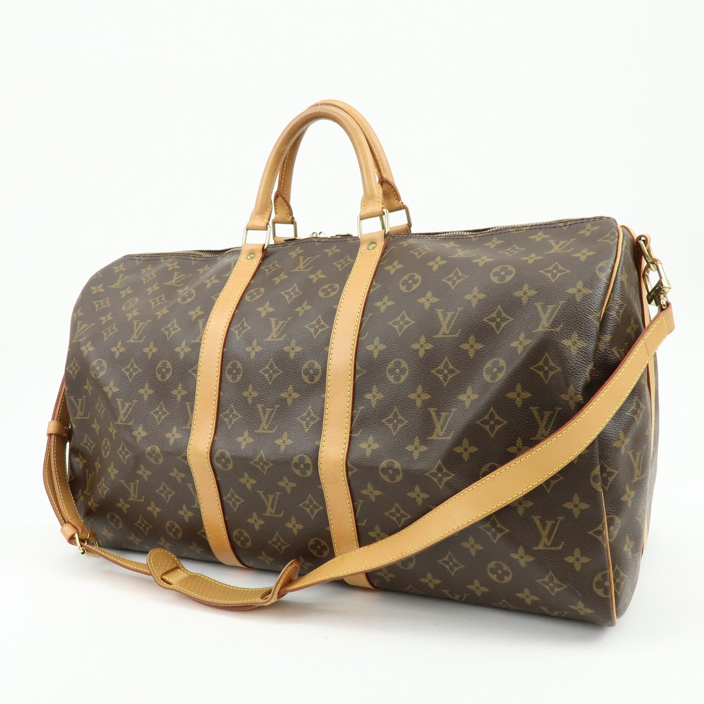 Louis Vuitton Keepall Bandouliere Monogram Canvas 55