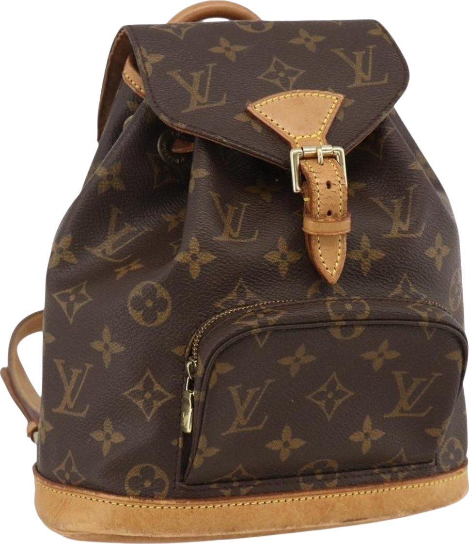 Louis Vuitton Vintage Montsouris Monogram Canvas GM