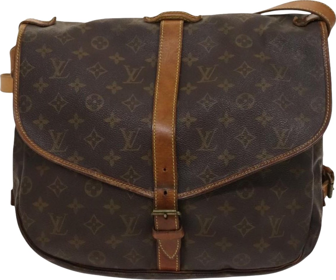 Louis Vuitton Saumur Monogram Canvas 35