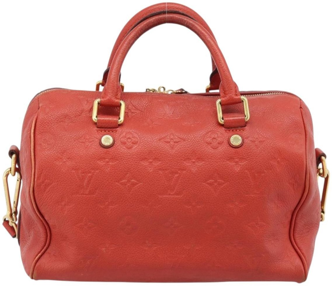 Louis Vuitton Speedy Bandouliere Monogram Empreinte Leather 20