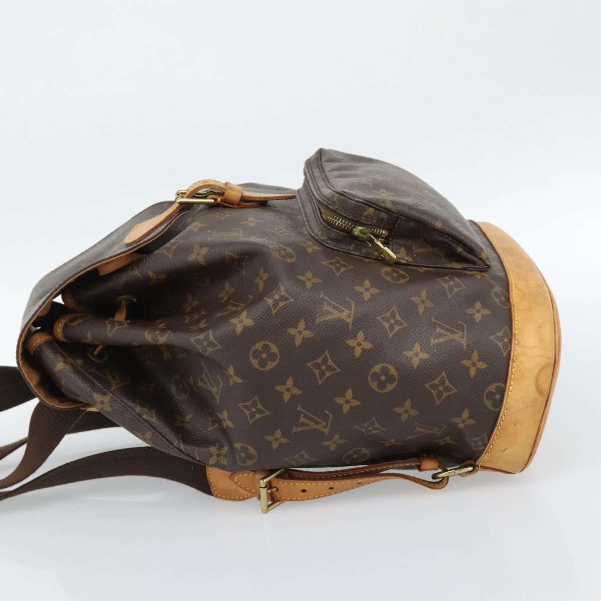 Louis Vuitton Vintage Montsouris Monogram Canvas GM