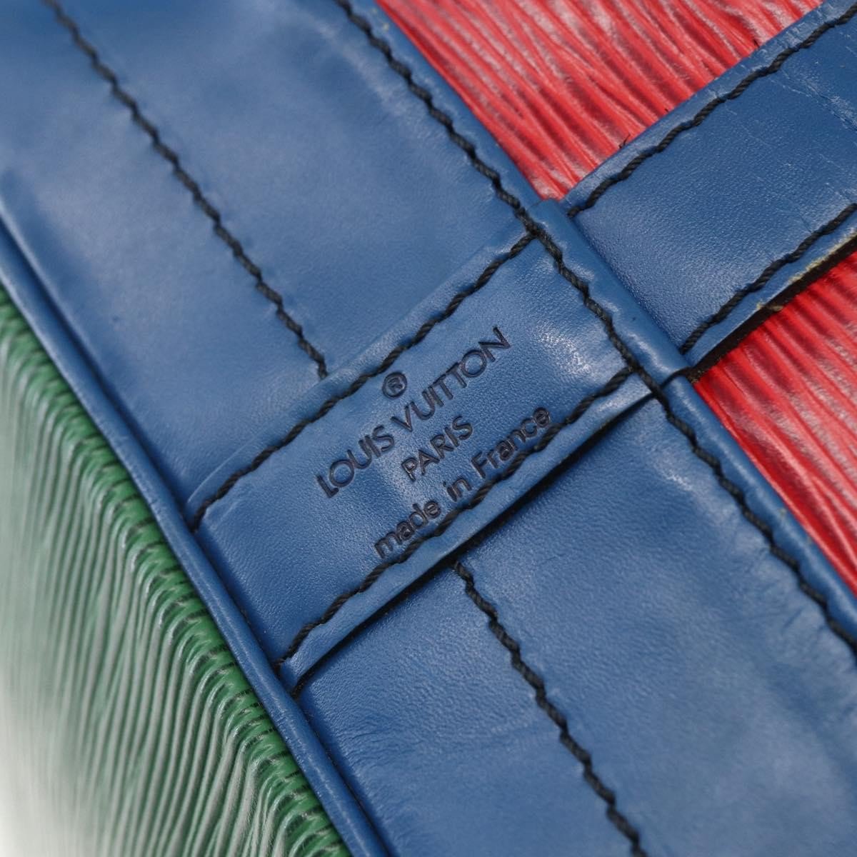 Louis Vuitton Tricolor Noe Epi Leather Large