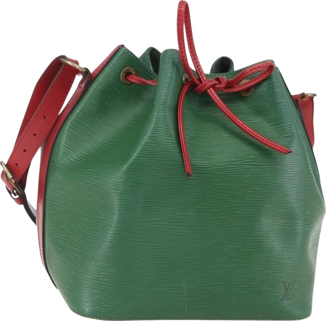 Louis Vuitton Bicolor Petit Noe Epi Leather