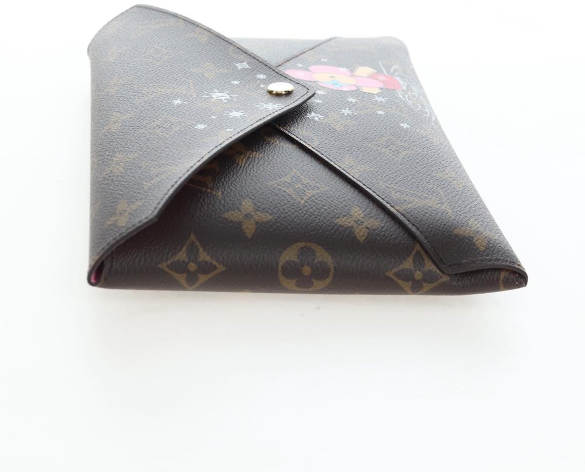 Louis Vuitton Kirigami Pochette Limited Edition Vivienne Xmas Monogram Canvas GM