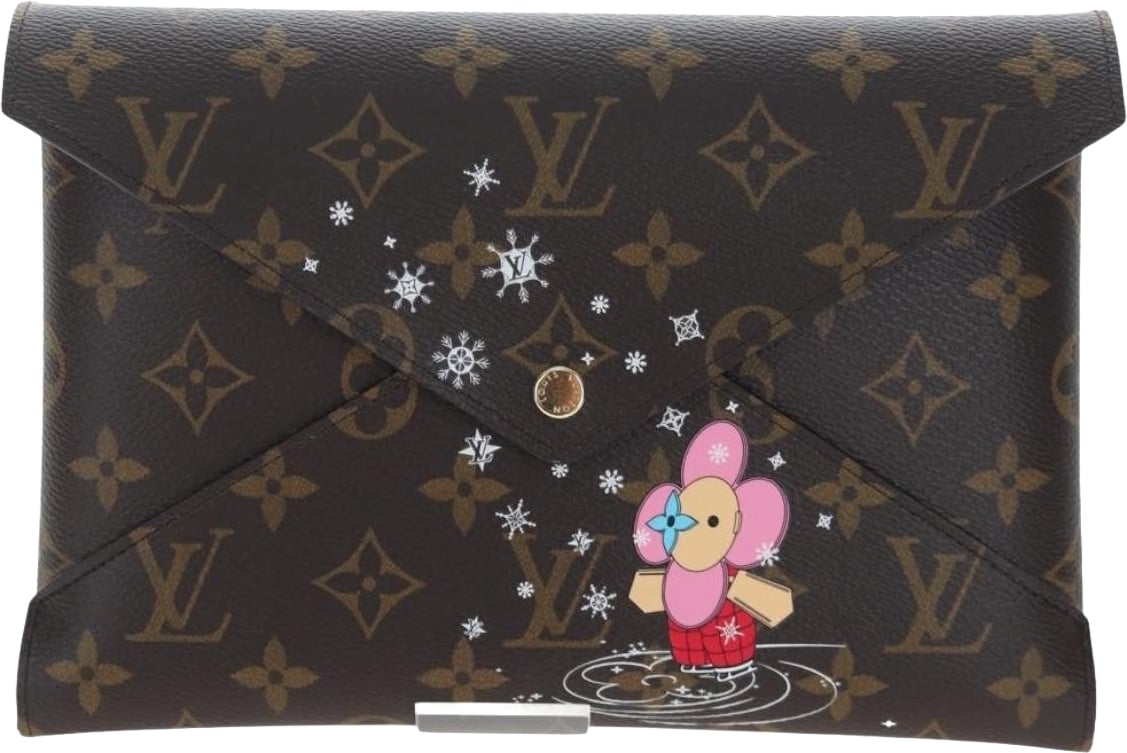 Louis Vuitton Kirigami Pochette Limited Edition Vivienne Xmas Monogram Canvas GM