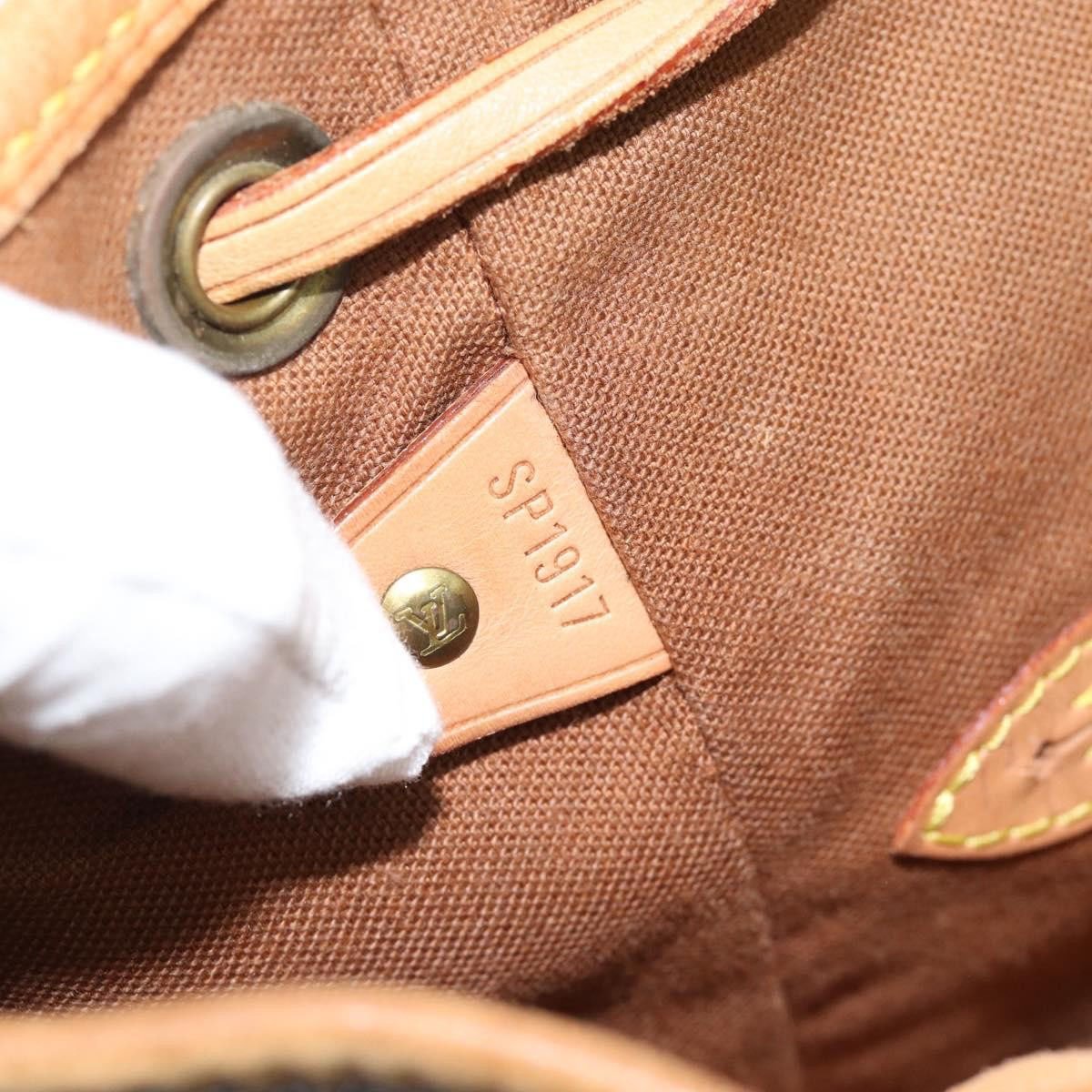 Louis Vuitton Vintage Montsouris Monogram Canvas MM