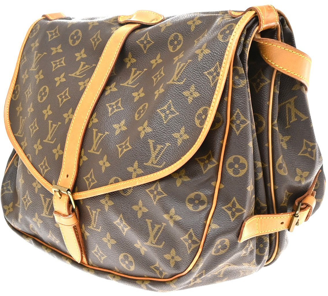 Louis Vuitton Saumur Monogram Canvas 35