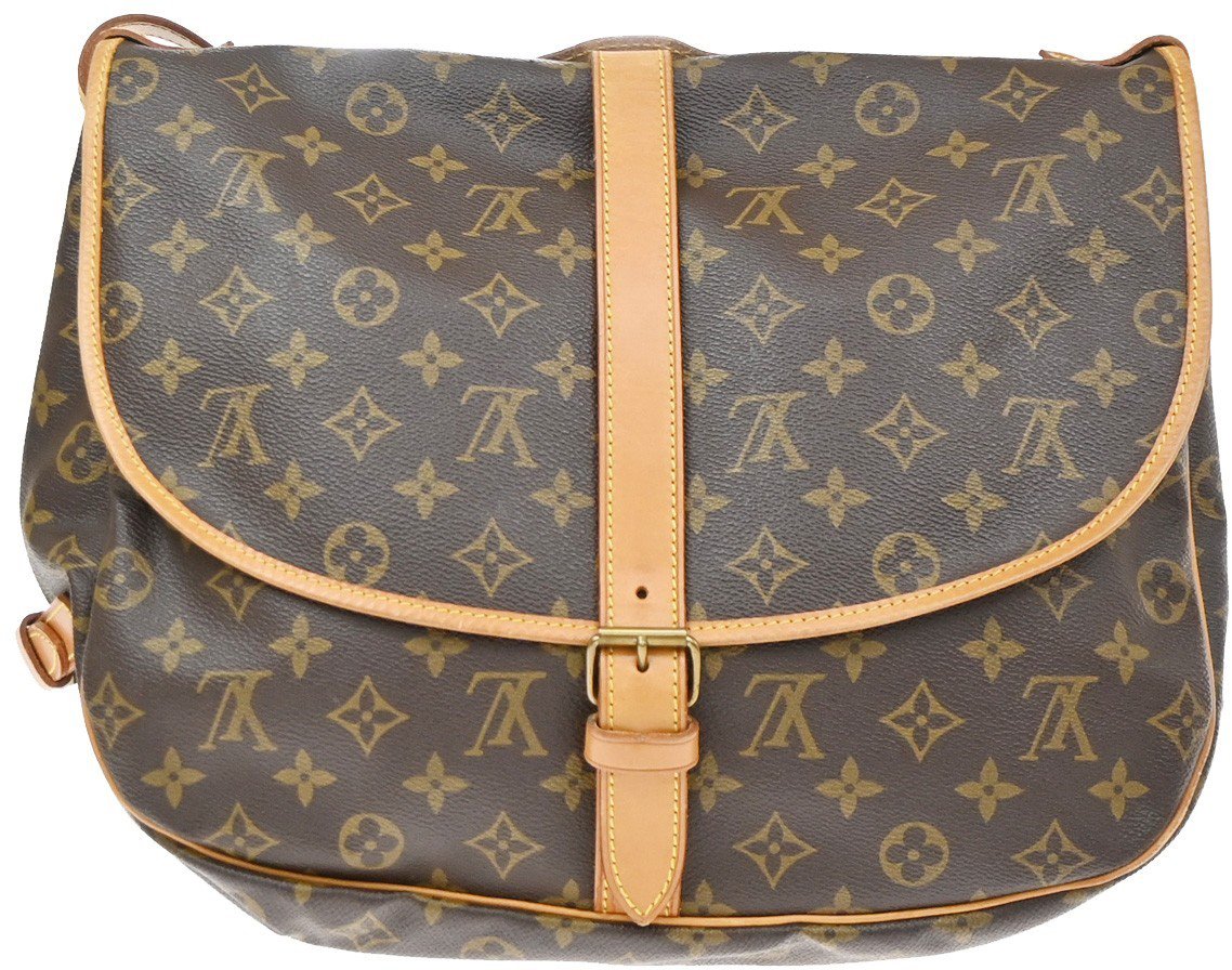 Louis Vuitton Saumur Monogram Canvas 35