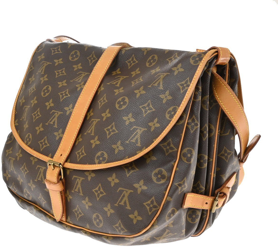 Louis Vuitton Saumur Monogram Canvas 35
