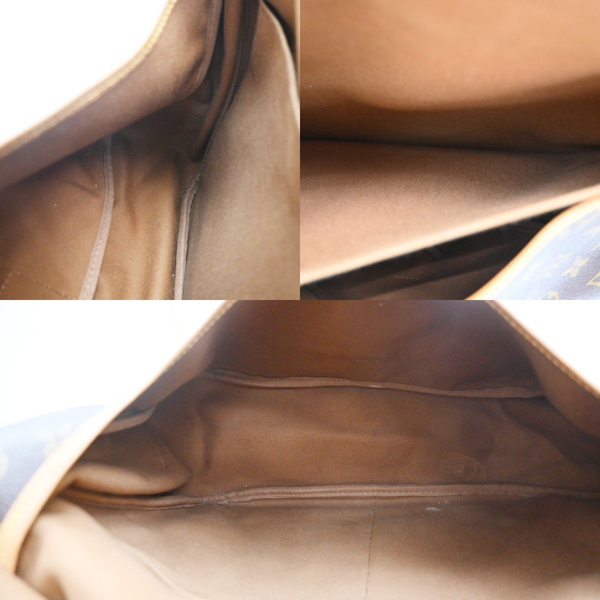 Louis Vuitton Saumur Monogram Canvas 35
