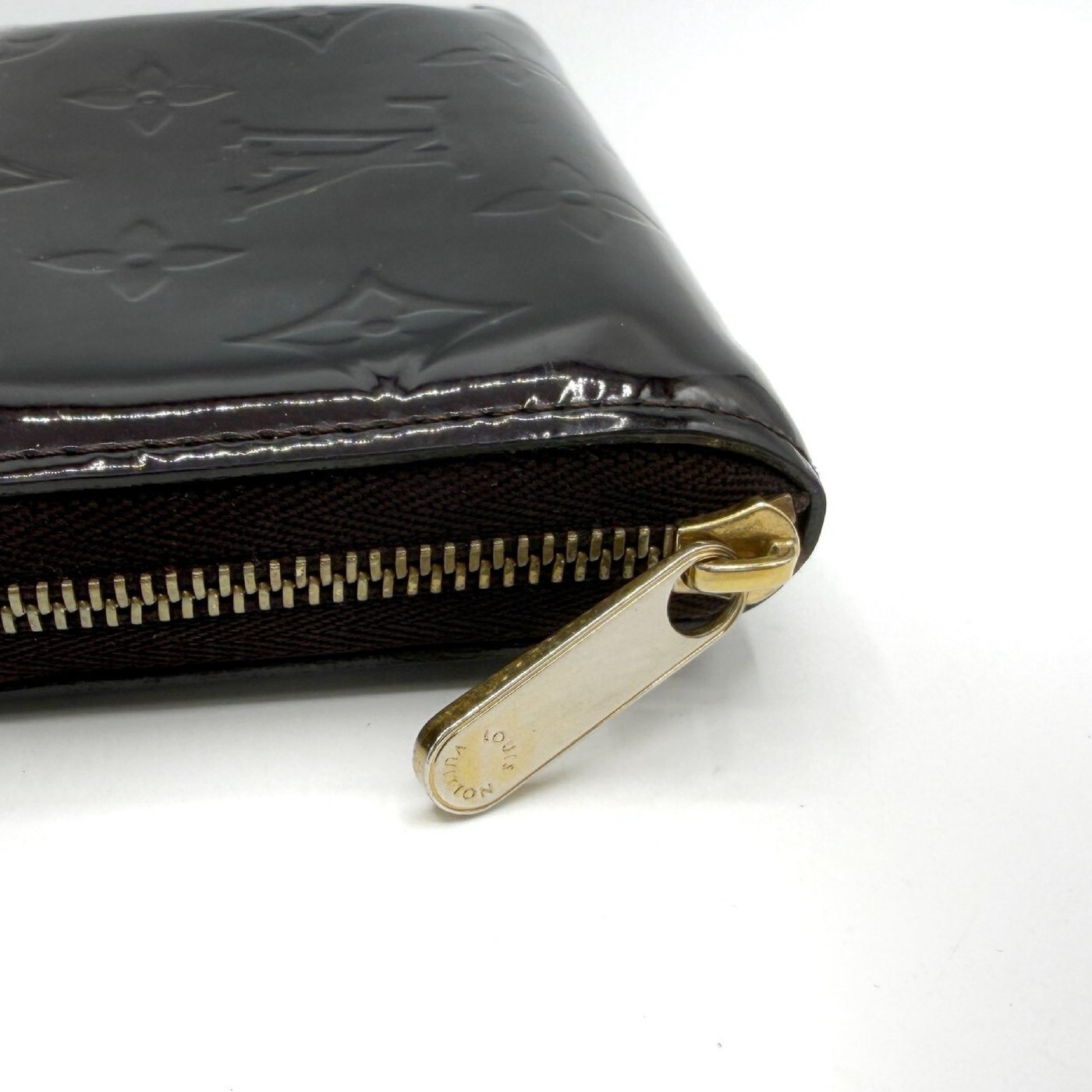 Louis Vuitton Zippy Coin Purse Vernis Vertical