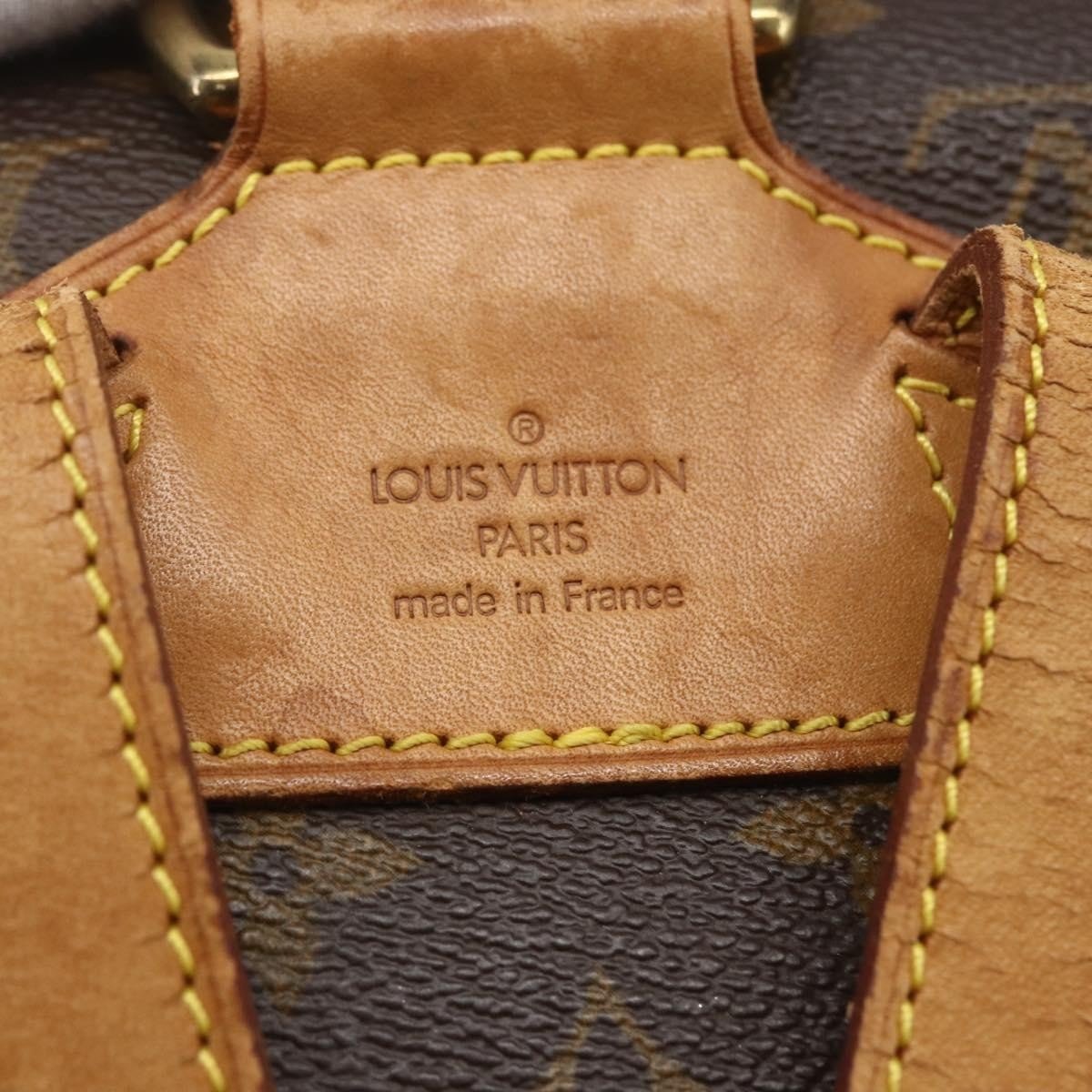 Louis Vuitton Vintage Montsouris Monogram Canvas MM