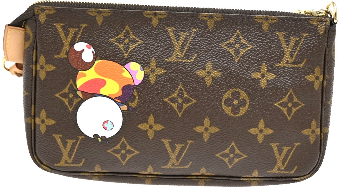 Louis Vuitton Pochette Accessoires Limited Edition Monogram Murakami Panda