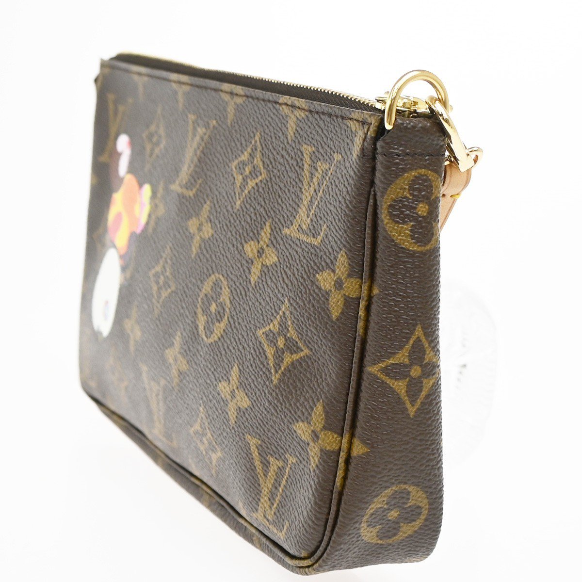Louis Vuitton Pochette Accessoires Limited Edition Monogram Murakami Panda