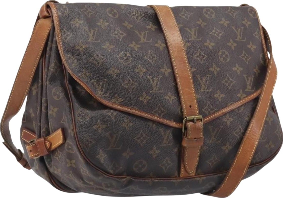 Louis Vuitton Saumur Monogram Canvas 35