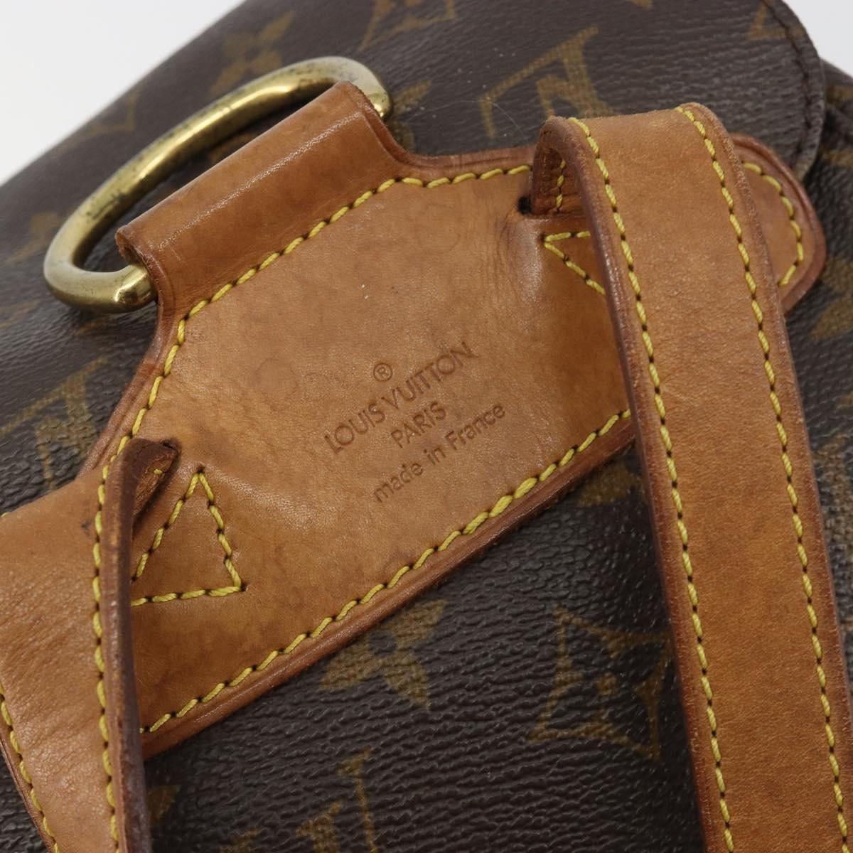Louis Vuitton Vintage Montsouris Monogram Canvas MM