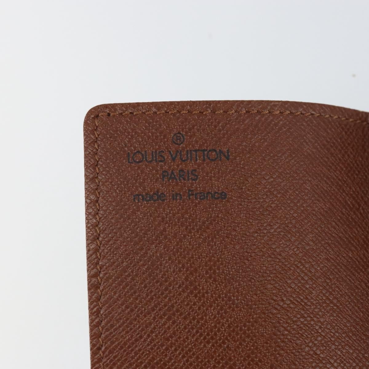 Louis Vuitton Porte Cartes Pression Card Case Monogram Canvas