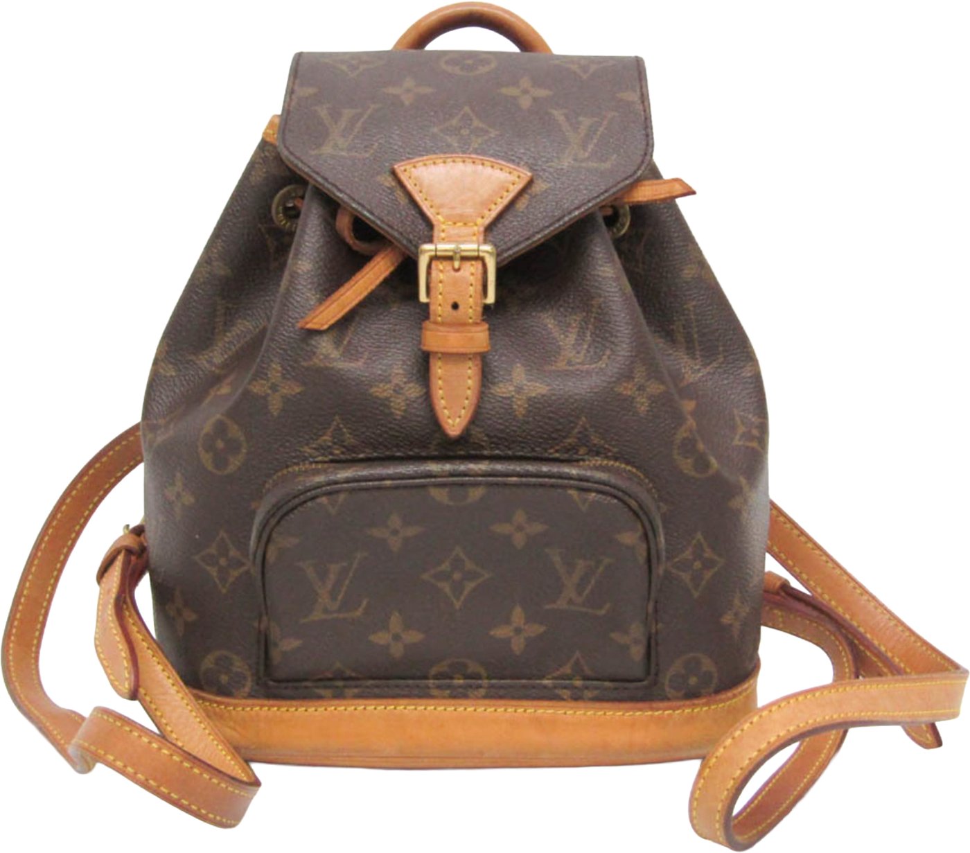 Louis Vuitton Vintage Montsouris Monogram Canvas Mini