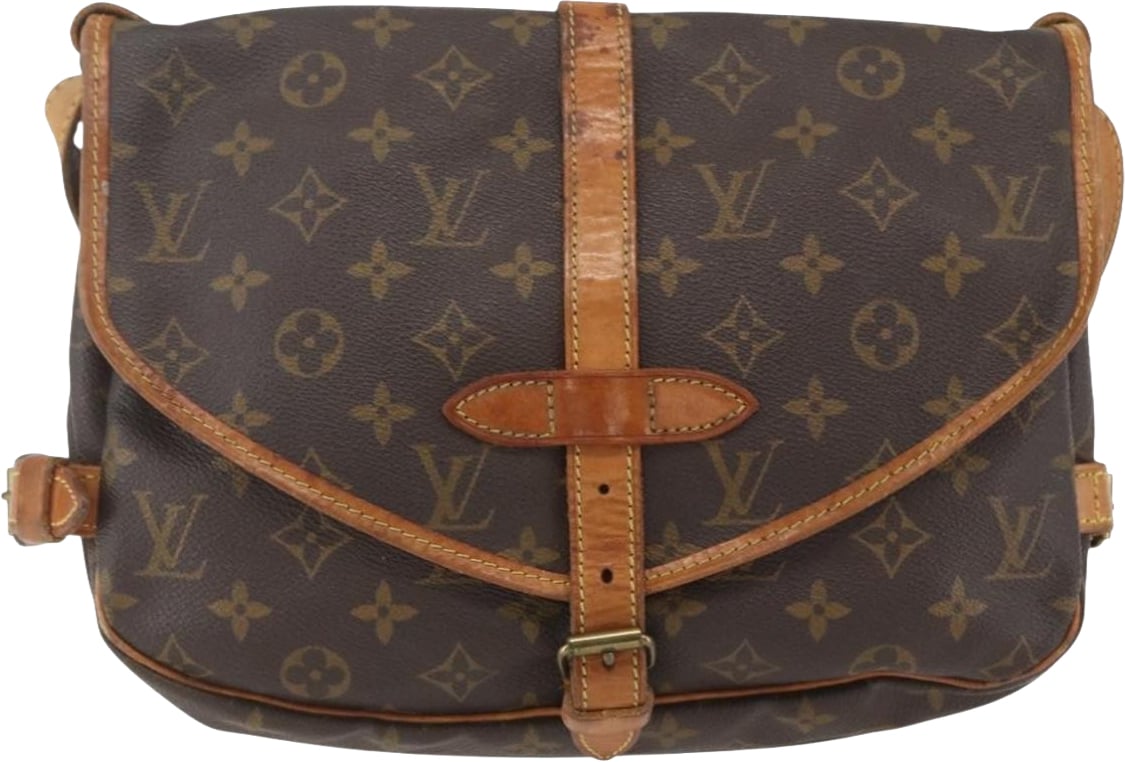 Louis Vuitton Saumur Monogram Canvas 35