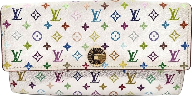 Louis Vuitton Long Murakami Monogramme Multicolor Long
