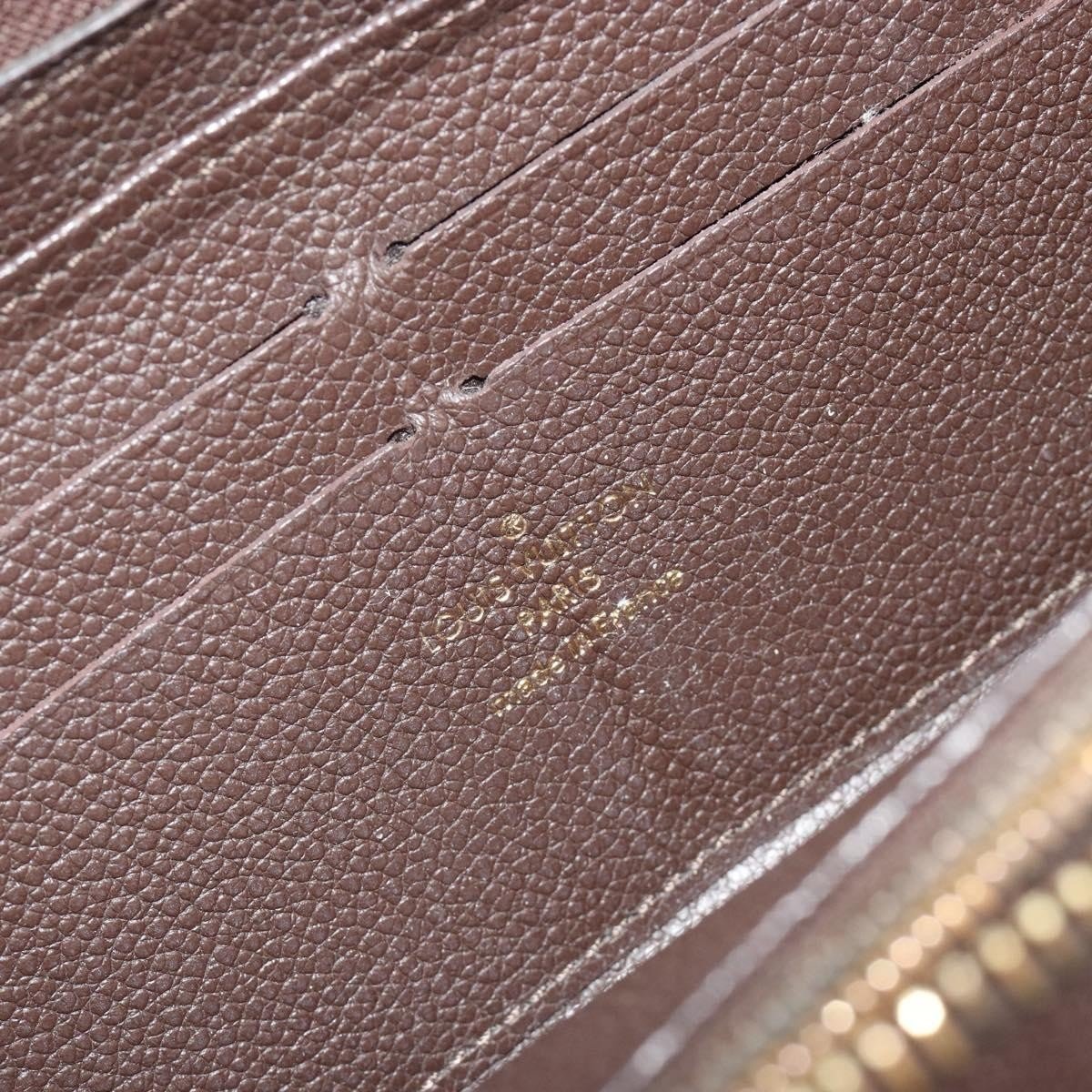Louis Vuitton Zippy Organizer Monogram Empreinte Leather