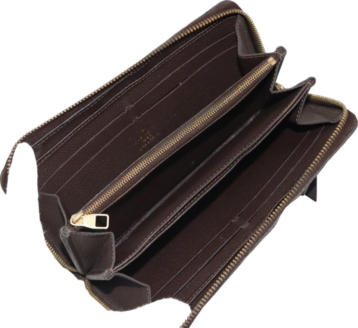Louis Vuitton Zippy Organizer Monogram Empreinte Leather