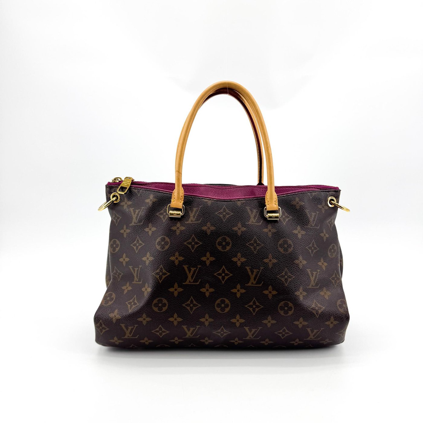 Louis Vuitton Pallas Monogram Canvas with Leather MM