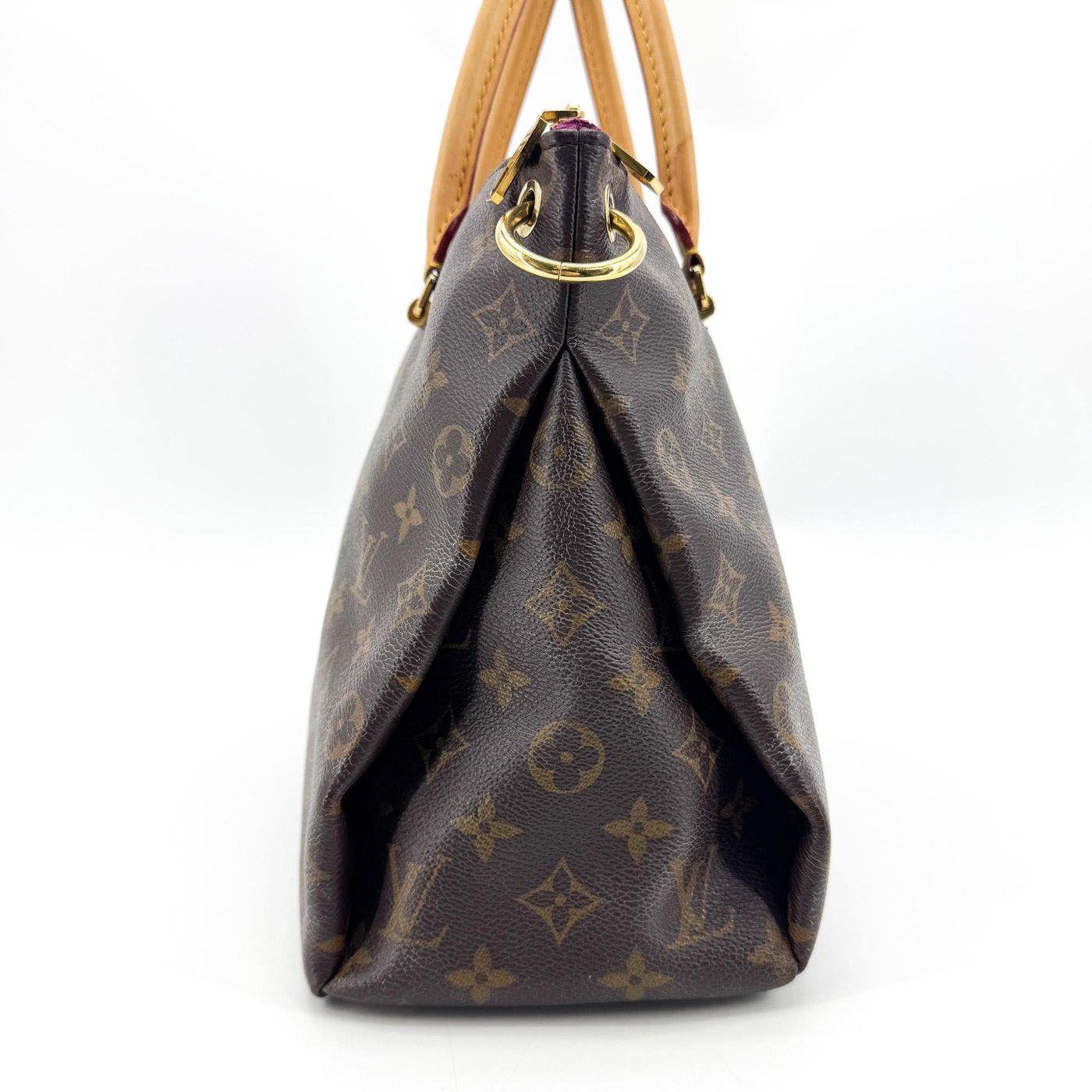Louis Vuitton Pallas Monogram Canvas with Leather MM