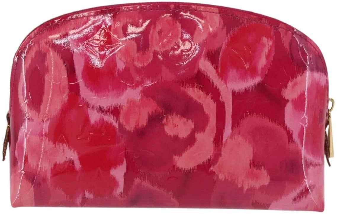 Louis Vuitton Cosmetic Case Limited Edition Monogram Vernis Ikat